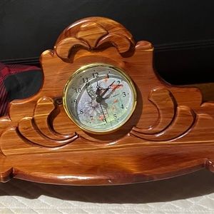 Handmade wooden clock